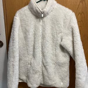 White soft jacket